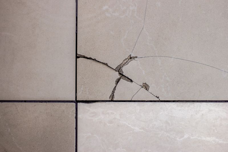 Porcelain Tile Repair Process