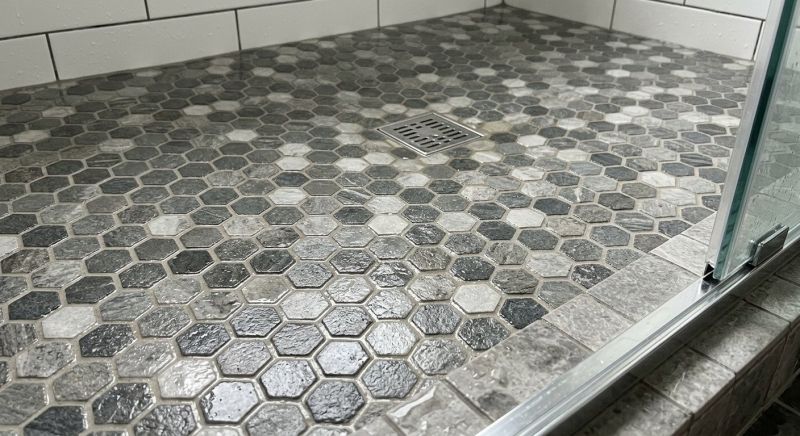 Shower Floor Tiling in Longmont, CO