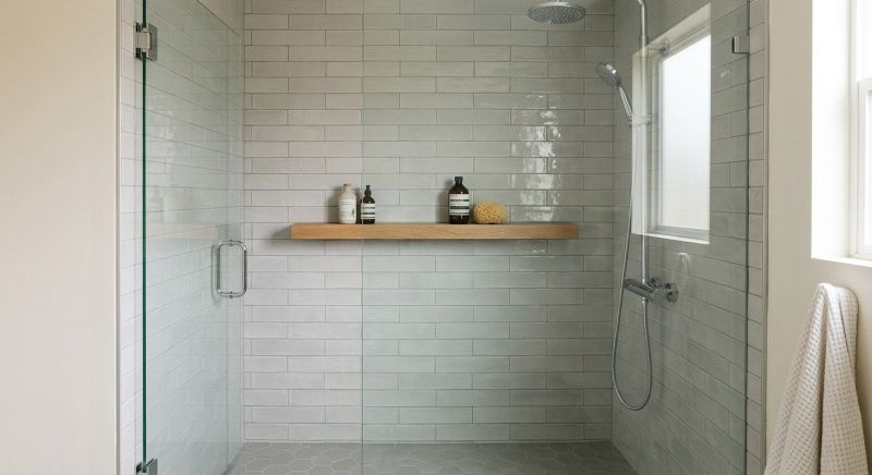 Tile Shower Floor Installation in Littleton, CO