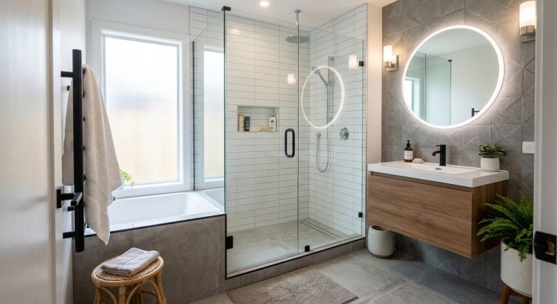 Tub To Shower Conversion in Framingham, MA
